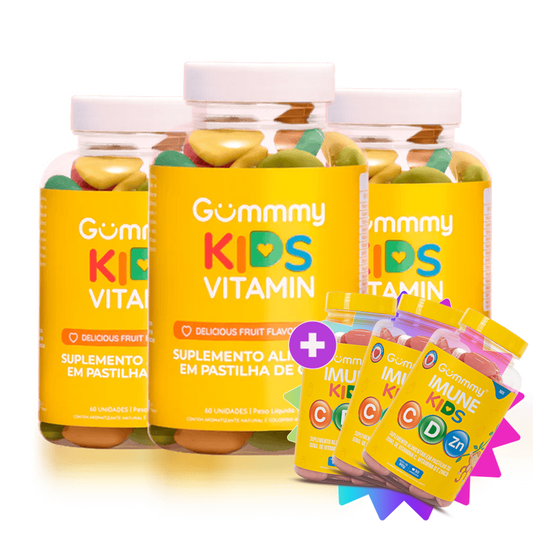 3 Gummy® Kids + 3 Gummy® Imune Kids