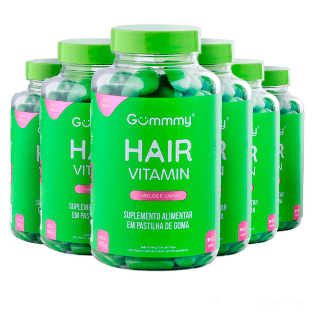 6 Gummy® Hair - 180g