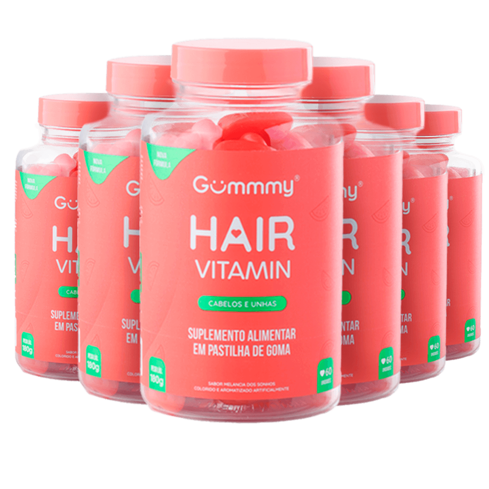 6 Gummy® Hair - 180g