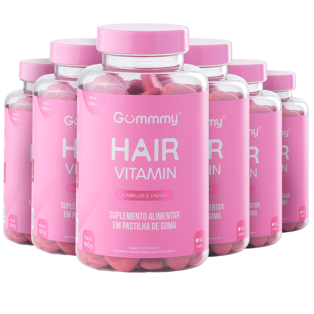 6 Gummy® Hair - 180g