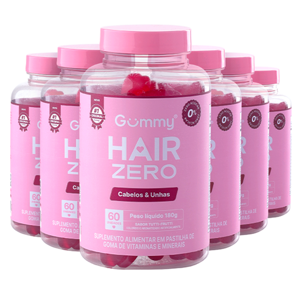 6 Gummy® Hair - 180g