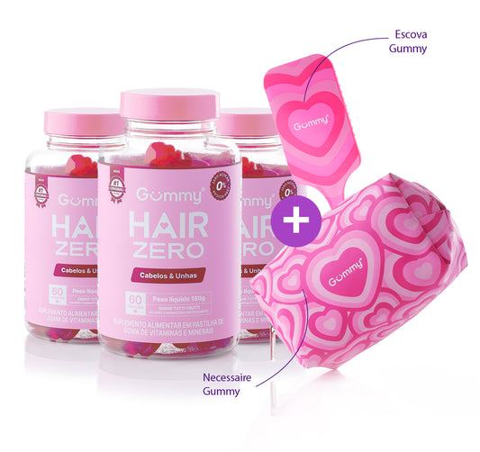 Kit Especial -  Gummy Hair® ZERO - 180 g