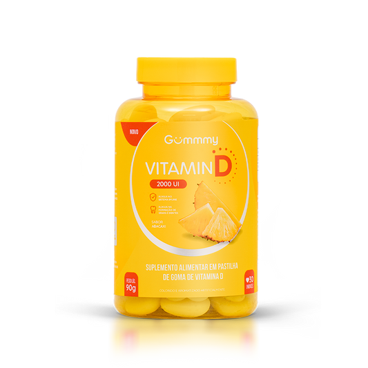 1 - Gummy Vitamina D Abacaxi