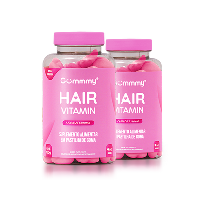 2 Gummy Hair® - Tutti-Frutti 180 g