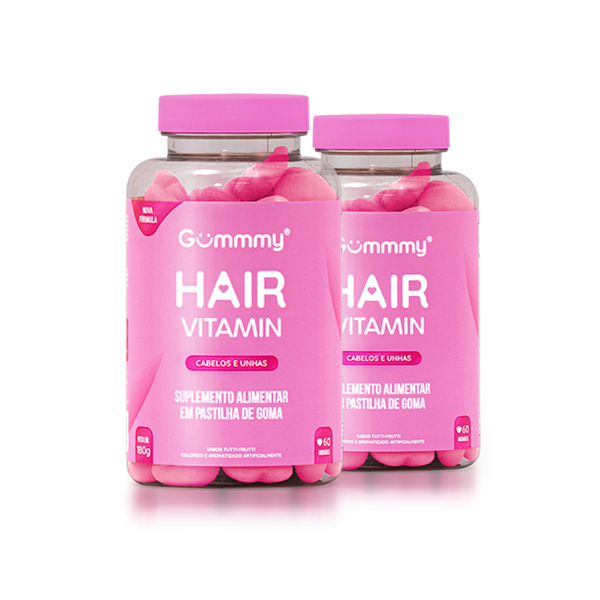 2 Gummy Hair® - Tutti-Frutti 180 g