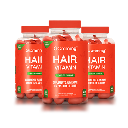 Kit 3 Gummy Hair®