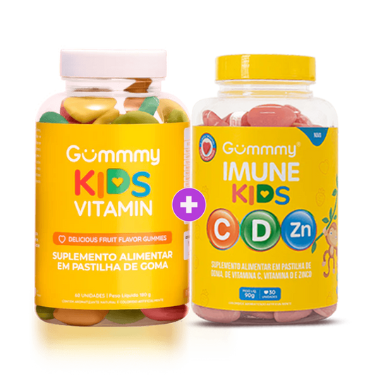 1 Gummy® Kids + 1 Gummy® Imune Kids