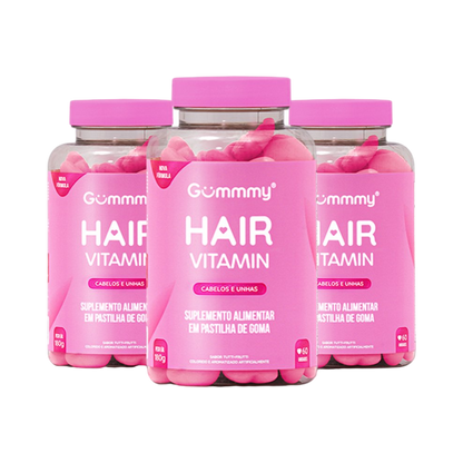 Kit 3 Gummy Hair®