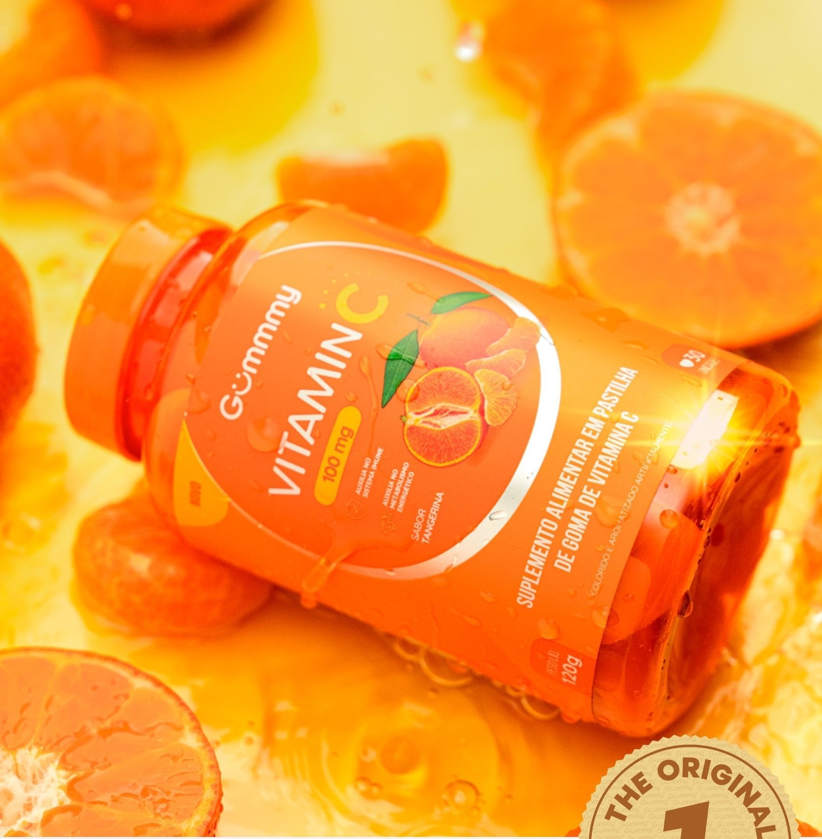 Gummy Vitamina C - Tangerina 120g - Gummy